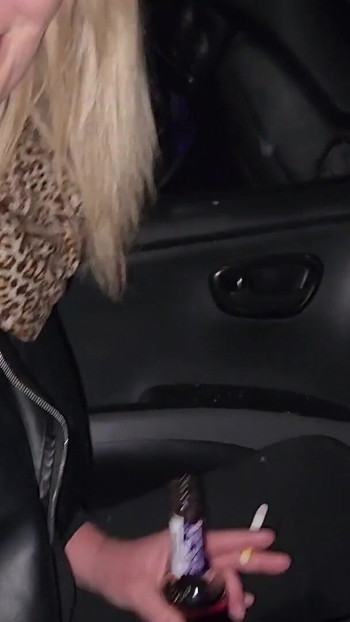 Unforgettable moment from "Random cumslut sucking my cock after a night out"
