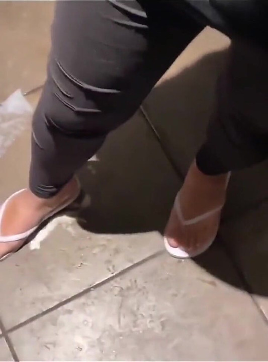 Snuck Into the Restroom for Date Night Sex