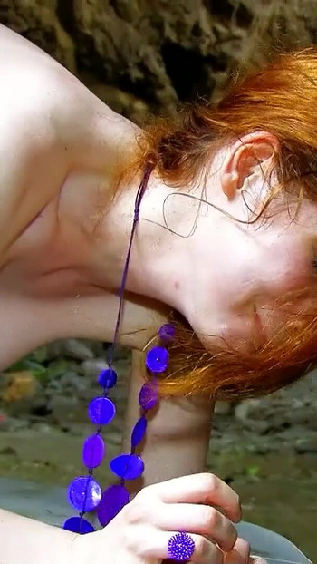 Iconic moment from "Rough Anal Sex for Ginger College Girl Aurora Viper at Nude Beach"