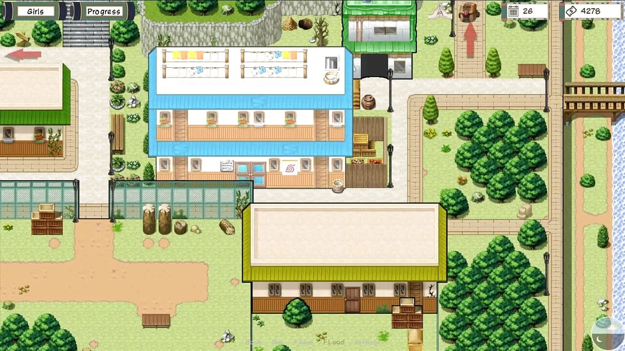 Naruto - Kunoichi Trainer v0.13 Μέρος 7 Η Ινώ δείχνει τα βυζιά της από Loveskysan69