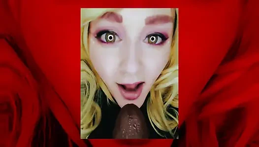 Transforming Into the Pretty Cocksucking Whore for the Day Enhanced