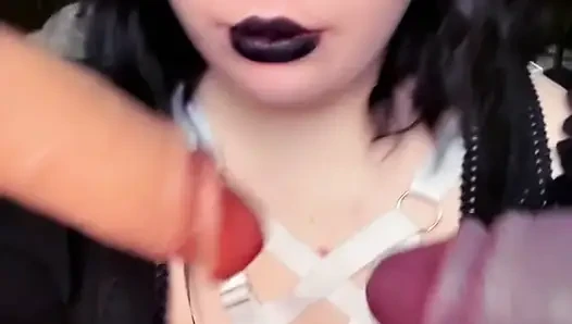 Bunny Servant Empties 2 Cocks