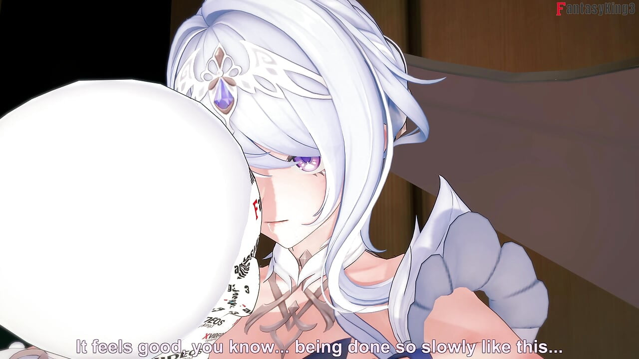 Odette sexy dancer fucks her pianist - Genshin Impact