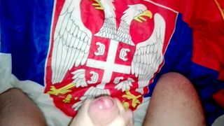 bendera serbia