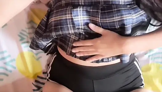 Colombian Woman Touches Her Vagina