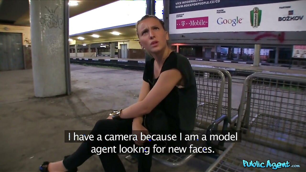 Public Agent - Public Agent Exploits a Stranded Newbie's Train Station Wait for a Wild Pussy Pounding