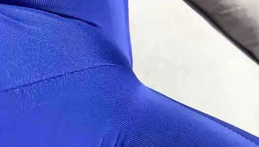 Stepmom masturbates with her tight pats