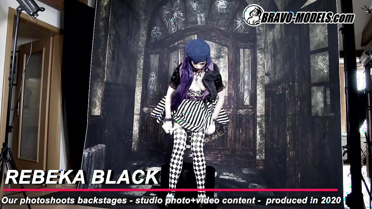 Pemotretan rebeka black 386-backstage - dewasa