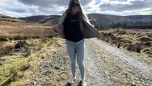 Emergency While Walking on the Public Trail but Had to Wet My Jeans