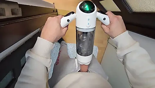 I accidentally stepped into my stepsister's room while she was masturbating