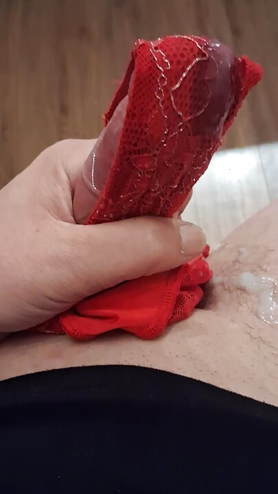 Cuckold Caught Submissive Wife Cum Panties
