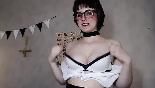 Sexy lehrerin, camshow - komplett