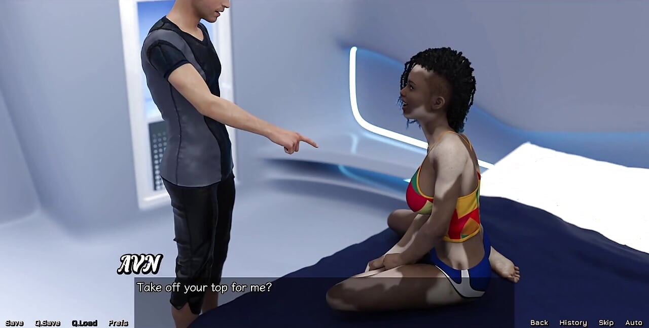 Stranded in Space - Feeding Black Girls Addiction to My Cock