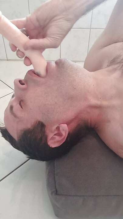 I fuck my own throat