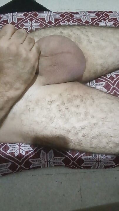 Hot cum after a long handjob
