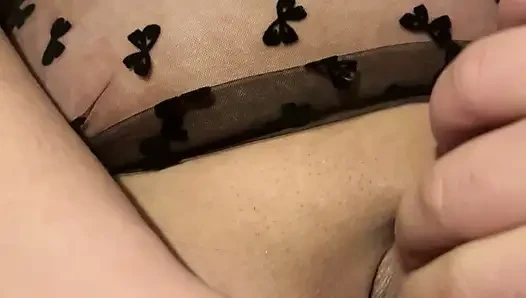 Kocam orta yaşlı seksi kadın amcığımı dolduruyor yakın çekim