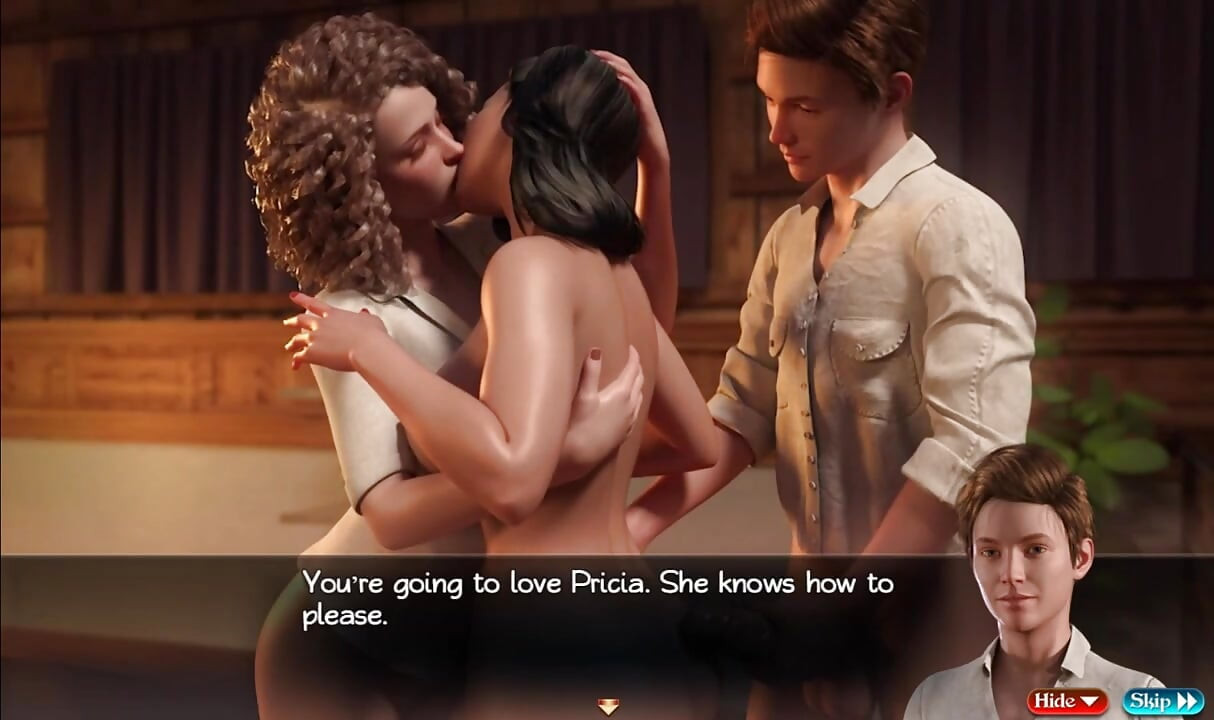 Nadia V73022的珍宝 第198部分 由loveskysan69制作的快乐三人性爱快感