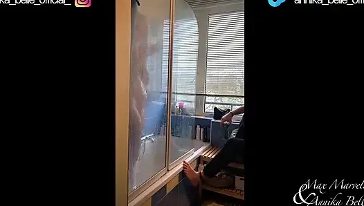 Dusche mit mir teil 2 - exklusives privates filmmaterial