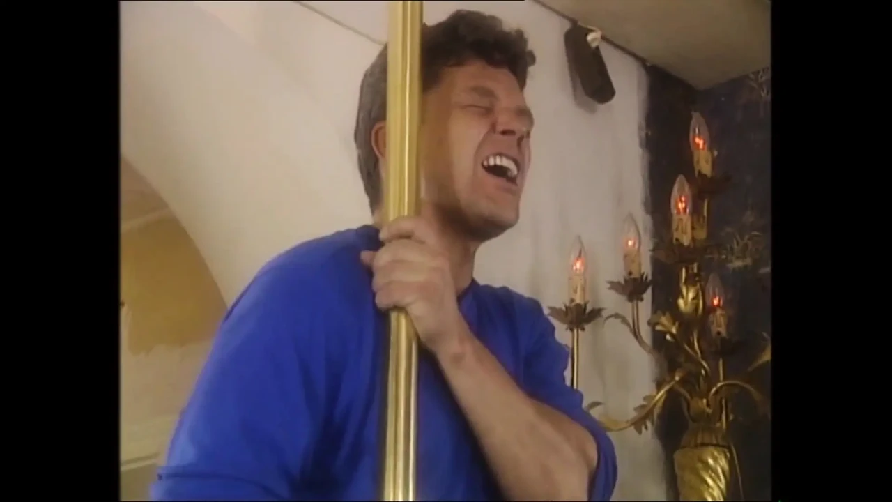 Blonde Horny Pole Dancer Suck a Big Dick of His Customer