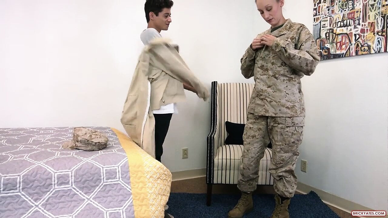 Step Mom in the Marines Slept With Her Step Son