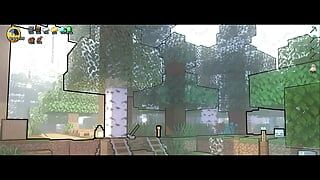 Minecraft Craft com tesão (Shadik) - parte 47-49 - melancia gozada por loveskysan69