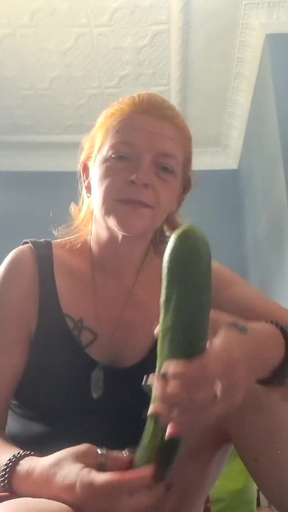 Att ha en gurka live