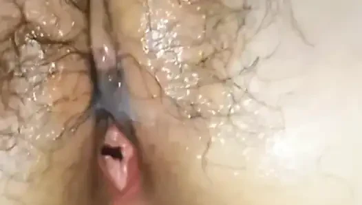 Vagina Mulus Gak Tahan Keluar Sampai Becek