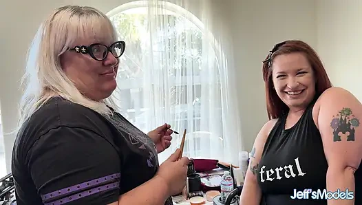 Тизер BTS - грудастая Bexx принимает белый член - в ближайшее время 01-23-2026