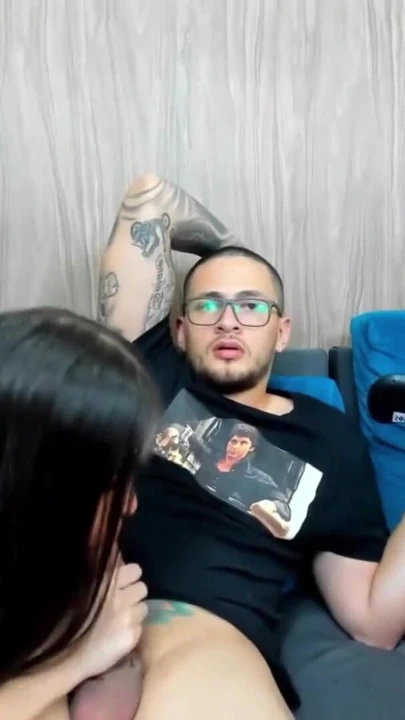 Cum Mouth MILF and Stepdaughter blowjob | Clip 1