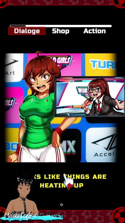 World Cup Girls - Vertical - A FIFA world cup game and Mexico has challenged us and we might get a special blow job!