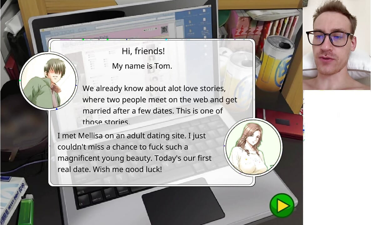 First Date Sex Game - Gameplay Blowjob in the car on the first date