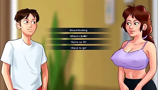 Summertime Saga - Eve might be pregnant after Johannes fucked her