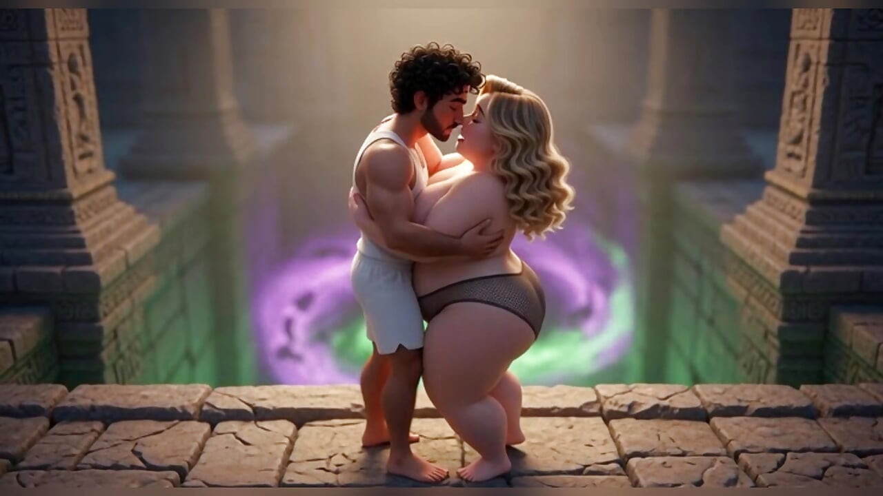 Temple of Lust - Passionate Couple's Erotic Adventure