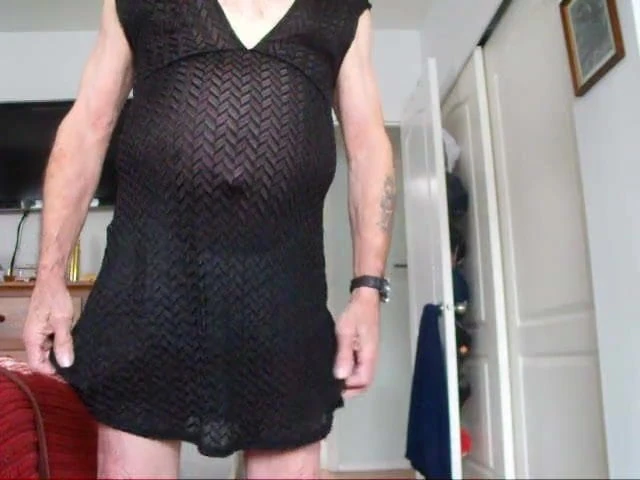 little black see- thru