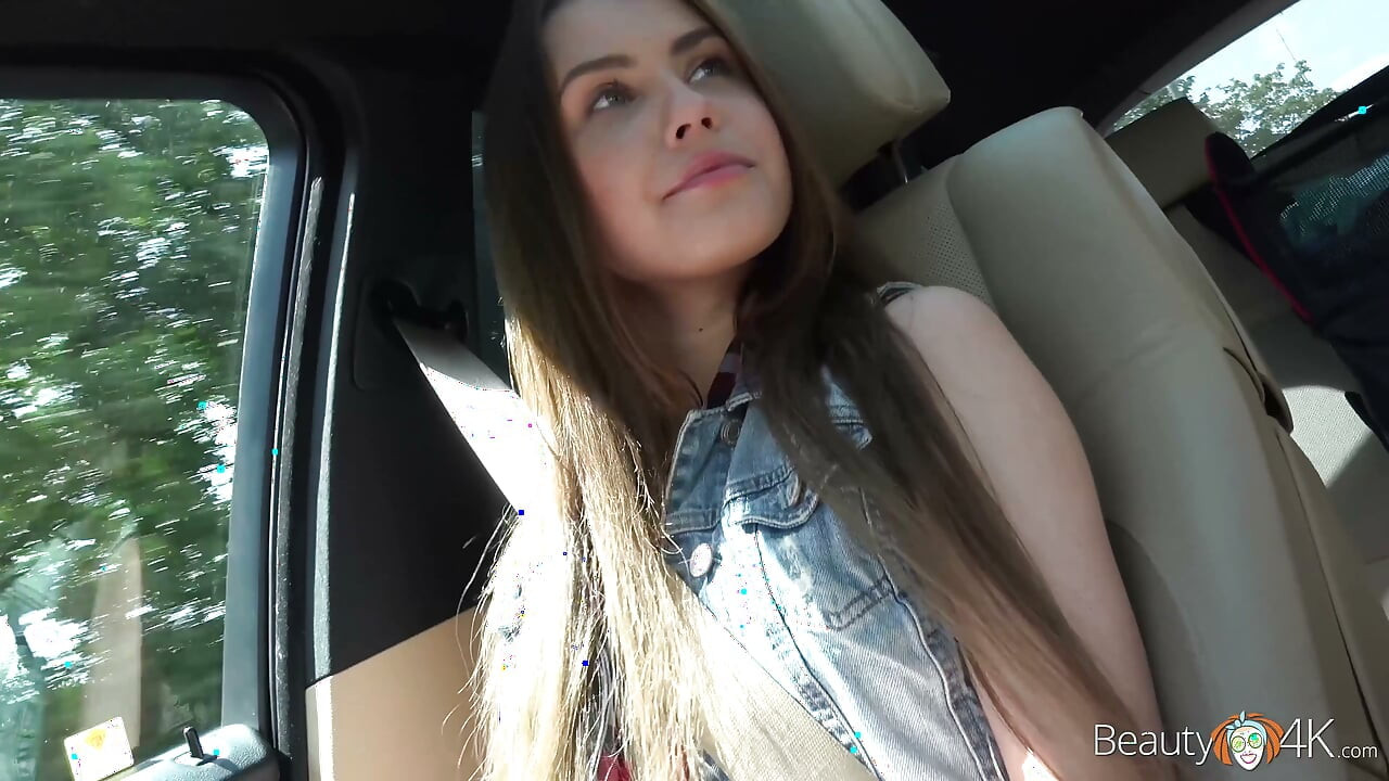 Real beauty got her pussy drilled in car