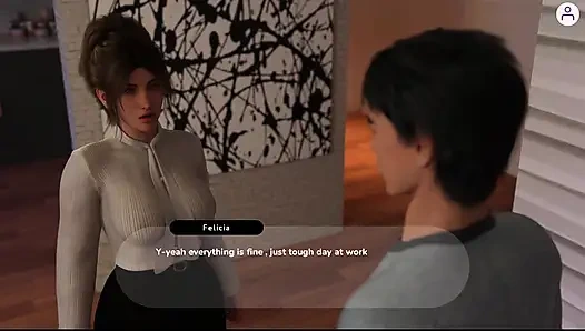 Uçucu bir evlilik 6 Felicia o kadar azgın ki mastürbasyon yapmak zorunda kaldı