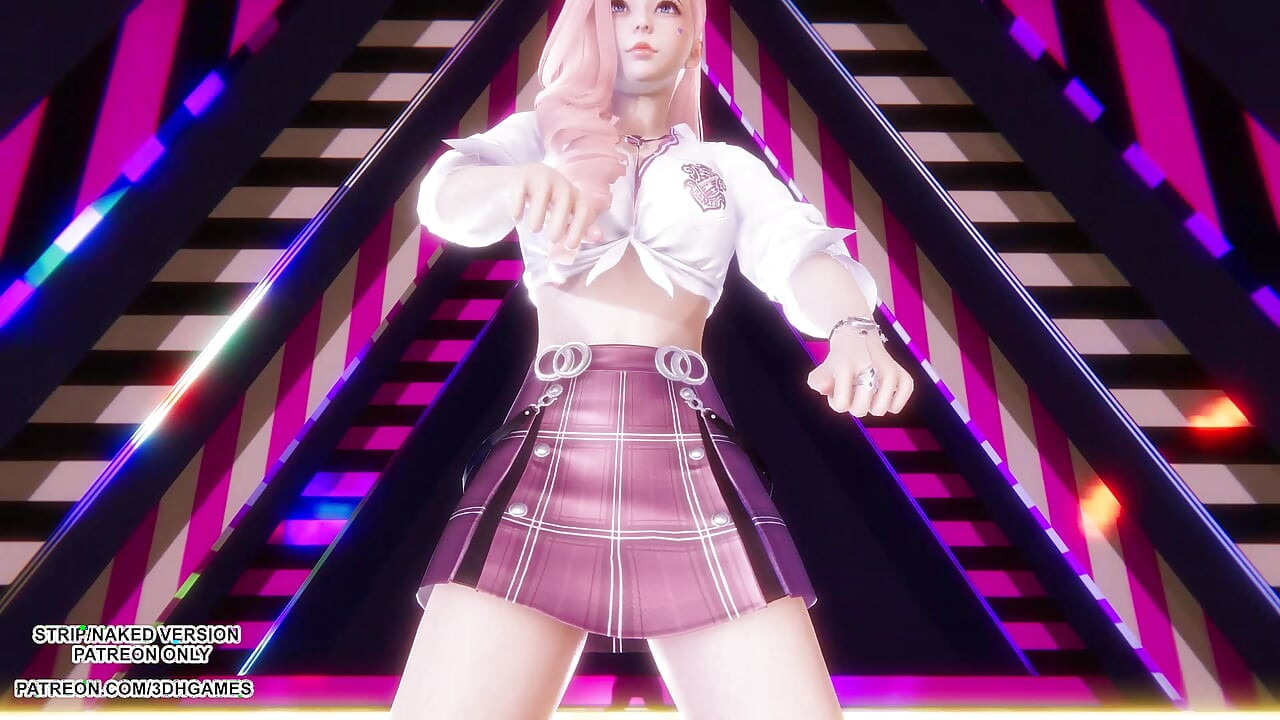 MMD NewJeans - ASAP - 레전드 헨타이 무수정 4K 60FPS의 세라핀 섹시한 Kpop 댄스 리그