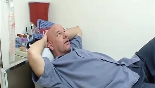 Black and white, old and young pussy fucking foot licking