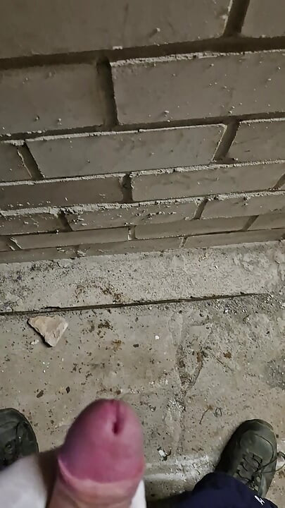 In the basement