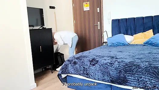 "I've never seen anything like that before." Shy arab stepmom can't take her eyes off her stepson's uncut dick in a shared bed.