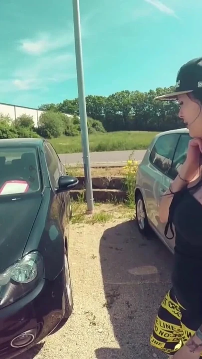 Jaw-dropping moment from "GERMAN YOUNG LEGGINGS TEEN FUCK CAR SELLER TO GET DISCOUNT"