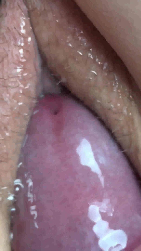 Please Pee and Cum Inside My Pussy. Vaginal Pissing Sex. Dripping Creampie Close-up. | Clip 1