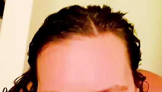 My 55m photographer seduces me sucking my big tits so I sucked his giant cock giving him the best blowjob and he came twice!