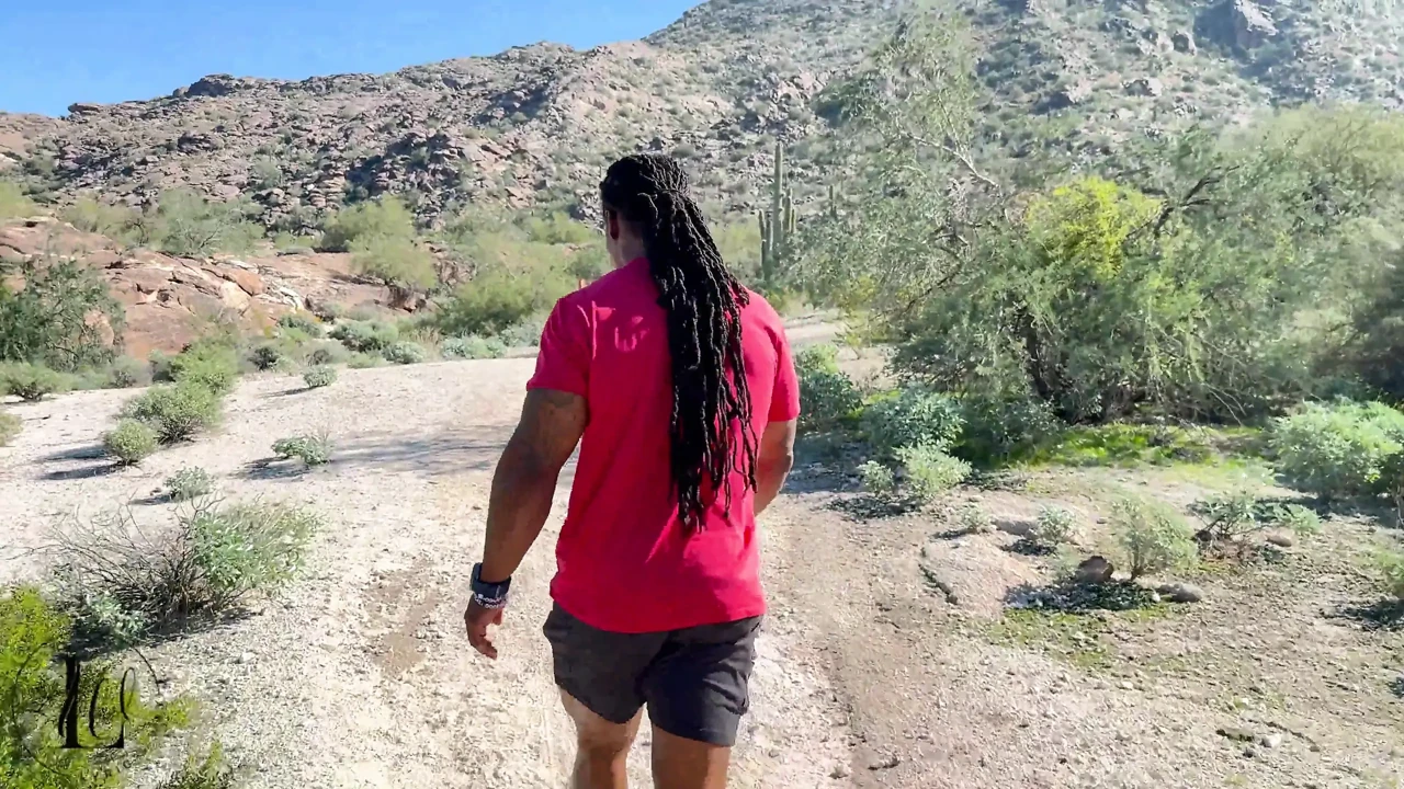 Ebony Couple Hiking Fresh Air and Pornstars