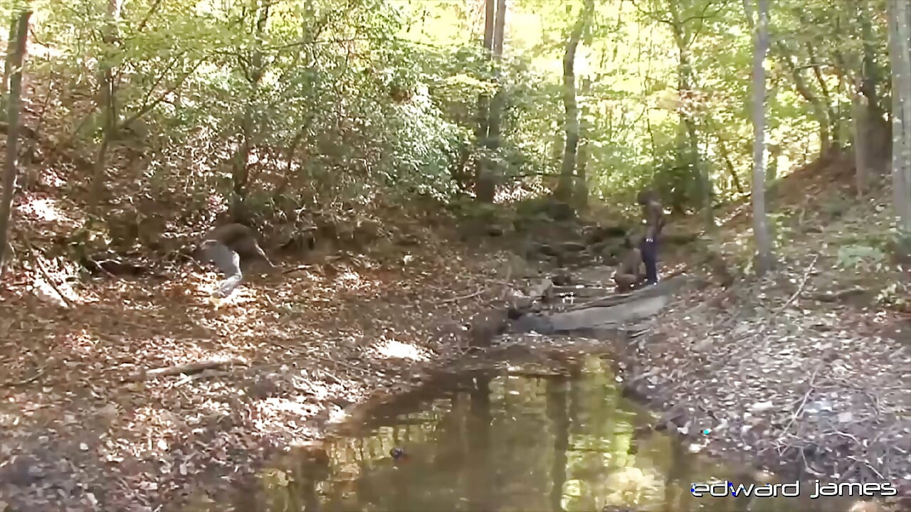EdwardJames Thugzilla And Intrigue Spitroast David Glover In The Woods