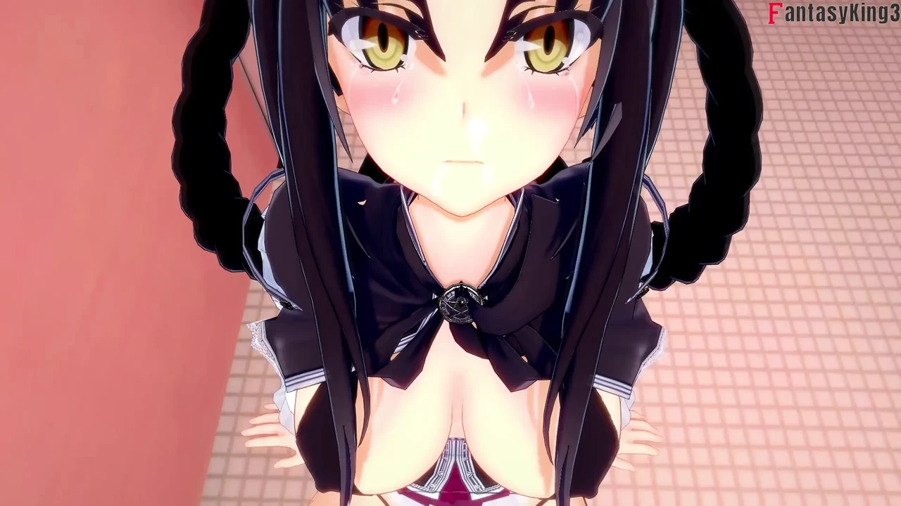 I almost fucked Teacher Rossweisse but ended up residing a bj from Kuroka - DXD NTR Madness