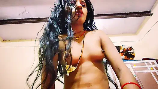 Beni sikme! Lütfen ben evli kadınlarım - Hintli ateşli amcık ev yapımı seks Hintçe ses