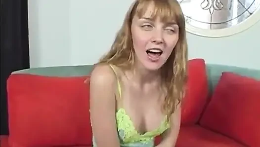 Ginger schlampe bekommt nach heißem fick eine gesichtsbesamung