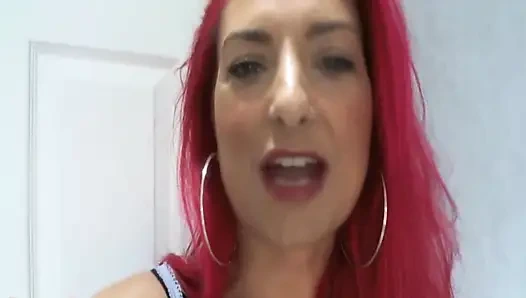 Red princess Jana spits in your face