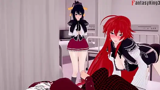 Иссей потерял свой шанс трахнуть Риас Гремори, поэтому я возьми ее - NITR серия